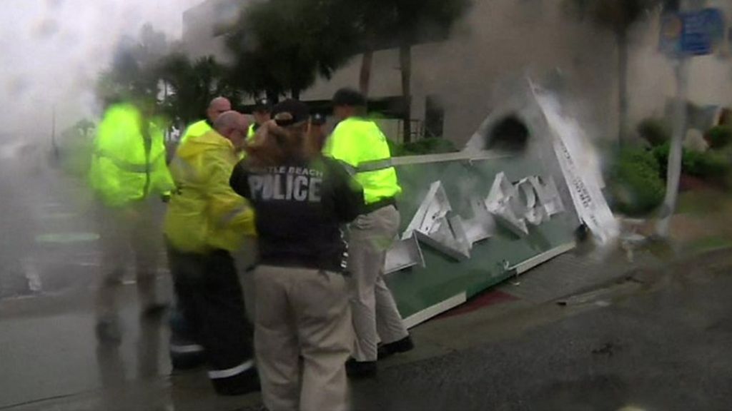 Hurricane Matthew causes South Carolina flooding