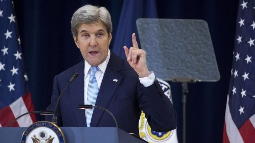 John Kerry warns Israel over peace deal with Palestinians