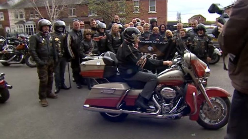 VIDEO: Surprise ride on Harley for 97-year-old