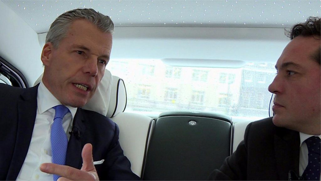 The chief executive of Rolls-Royce cars calls for Brexit 'clarity'