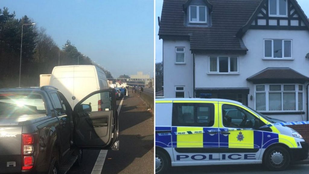 Borrowash murder and M1 death: 'Pressure to the neck' caused death