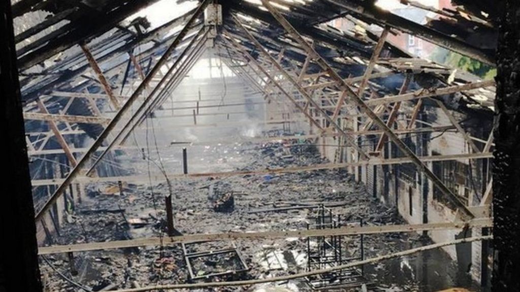 More teens quizzed over warehouse blaze