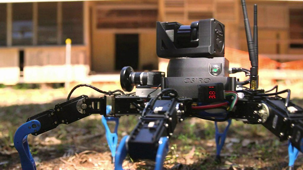 Robots and drones map site of former leprosy colony