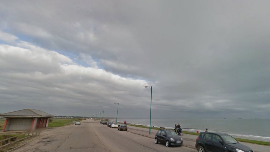 Three children 'standing' in moving car