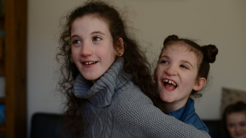 First meeting of two girls with same genetic condition