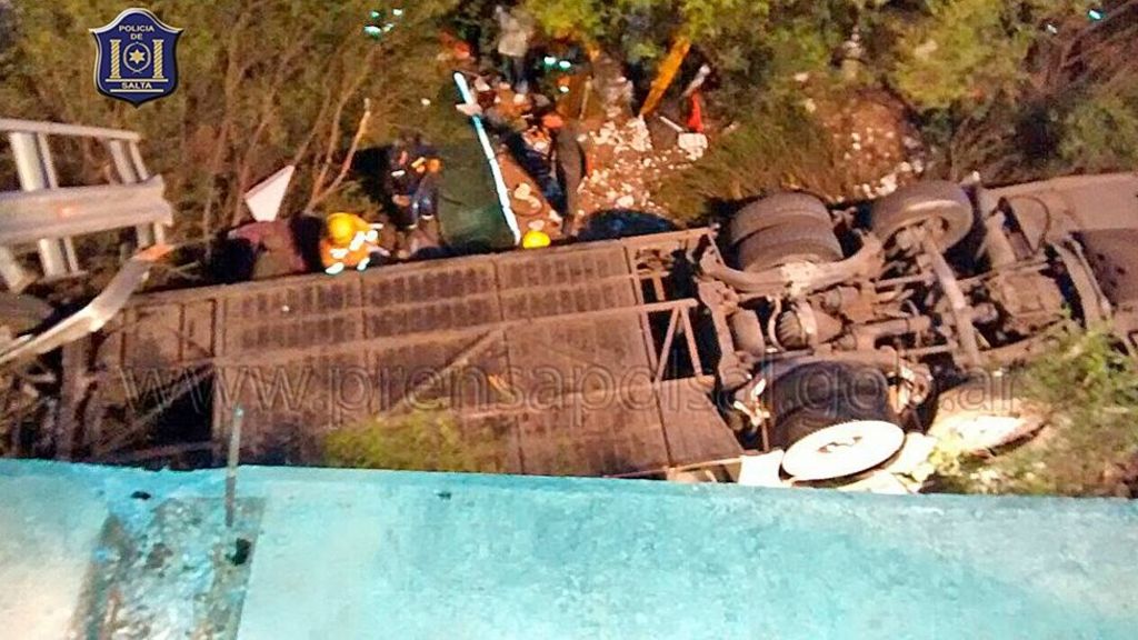 Police killed in Argentina bridge crash