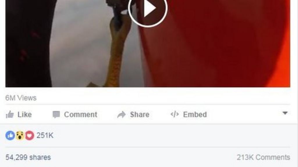 Millions duped by Facebook Live video