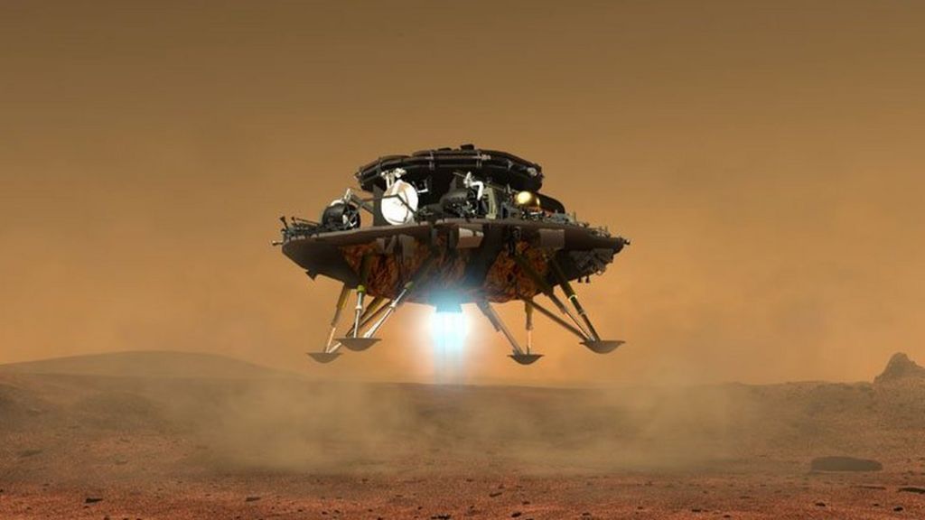 China unveils 2020 Mars mission probe and rover BBC News