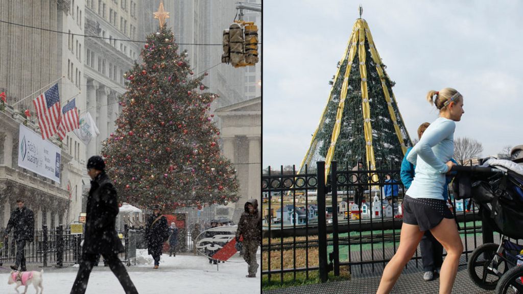 New York's record-breaking warm Christmas