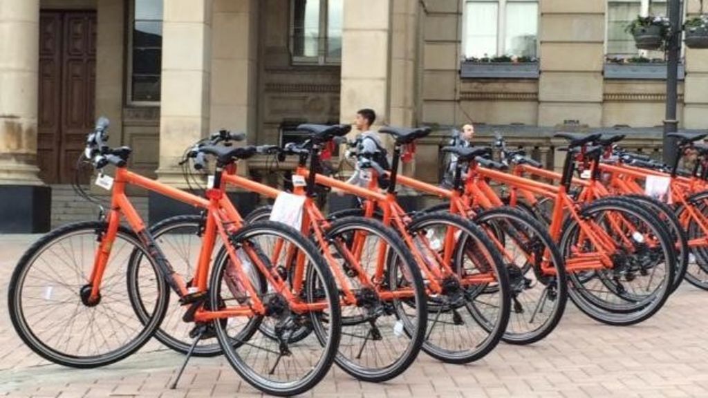 Free Birmingham bike project under way BBC News