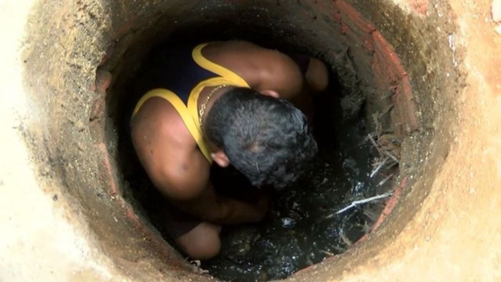 VIDEO: Working in Mumbai's savage sewers