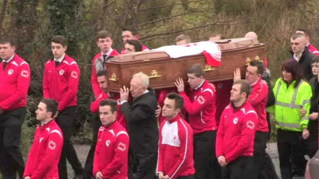 Funeral for second Tyrone crash victim Killian Doherty