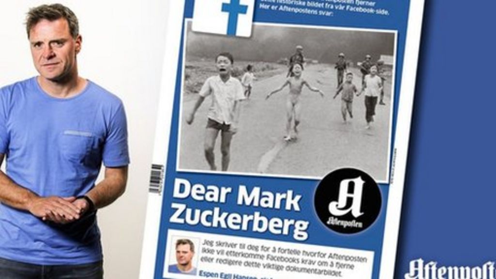 Facebook 'still fails Napalm girl test', says Aftenposten