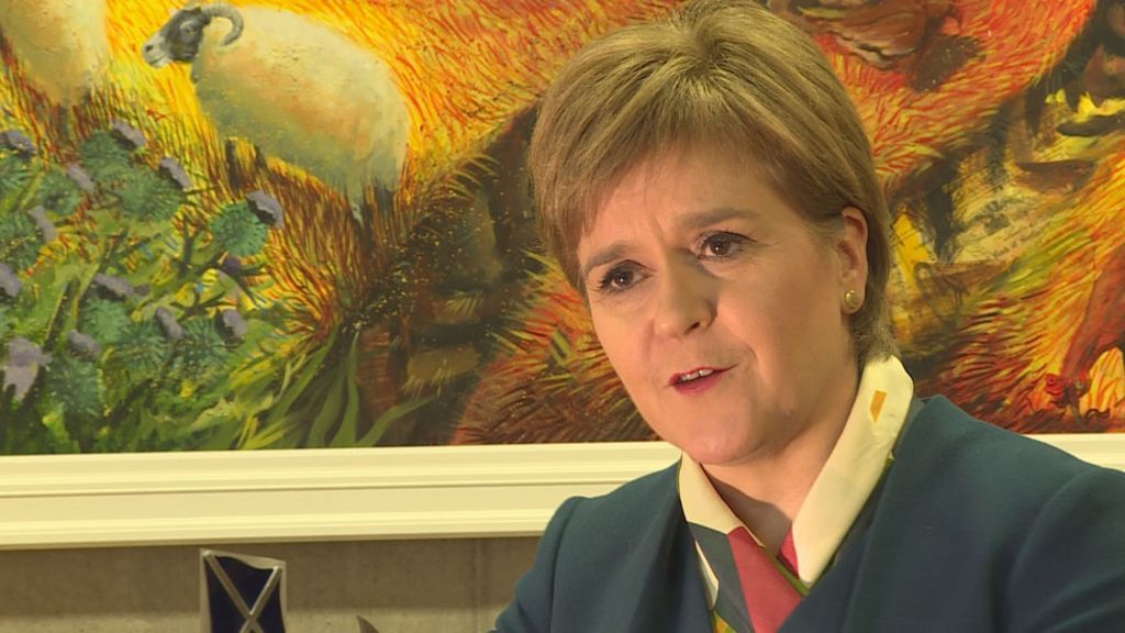 May's Brexit speech: Sturgeon says second referendum 'undoubtedly' closer