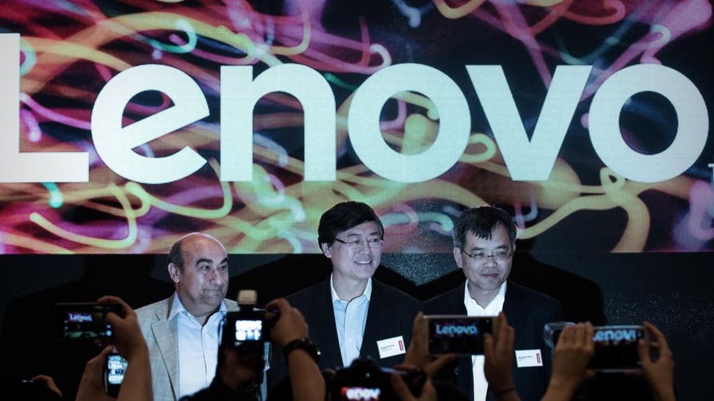 Lenovo shares fall on poor revenues
