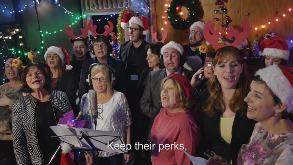 Labour MPs record Christmas song about workers' rights