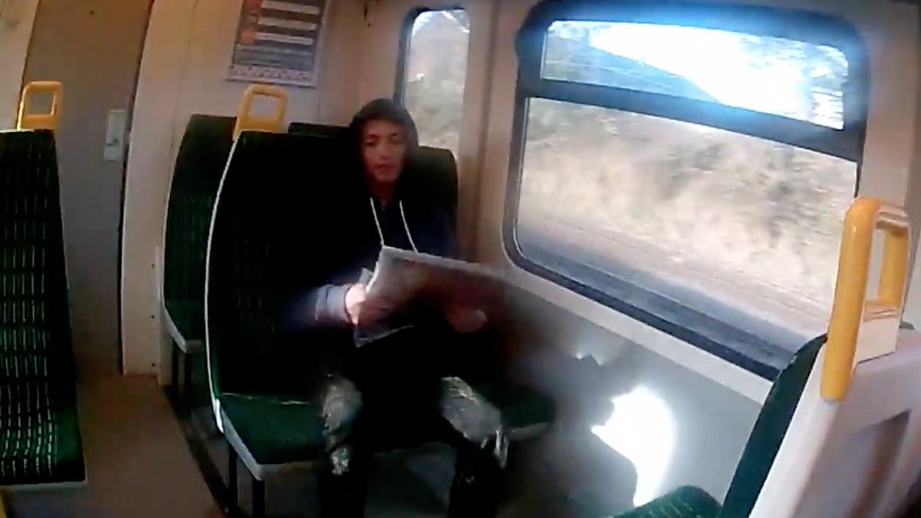 Ticket inspector attack man jailed after train assault filmed