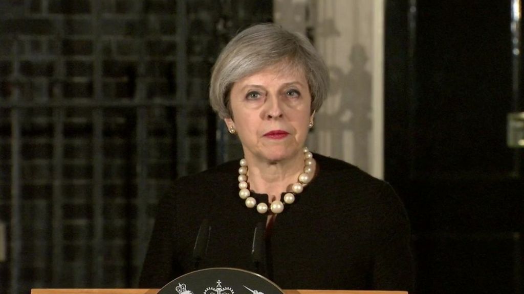 London attack: May condemns 'sick and depraved terrorist attack'