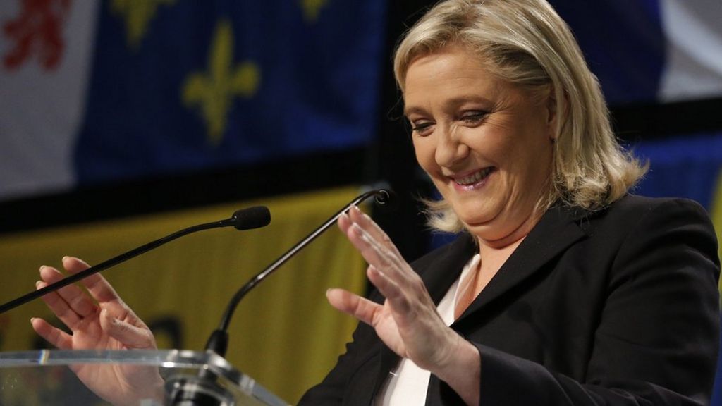 France elections National Front leads in regional polls BBC News
