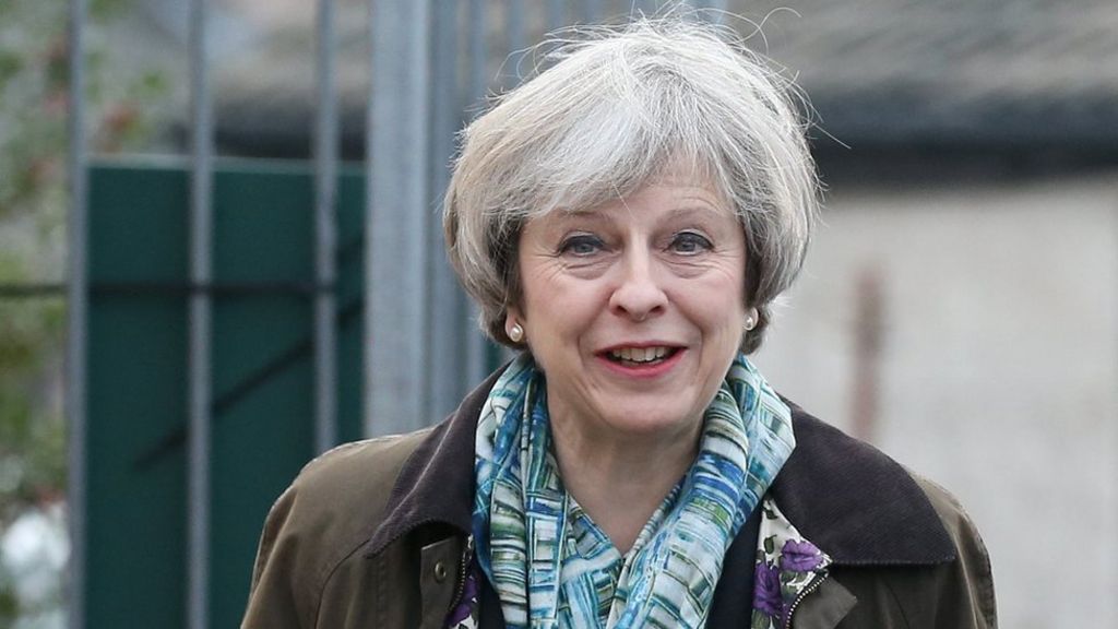 Theresa May asked about nuclear and NHS in Copeland visit