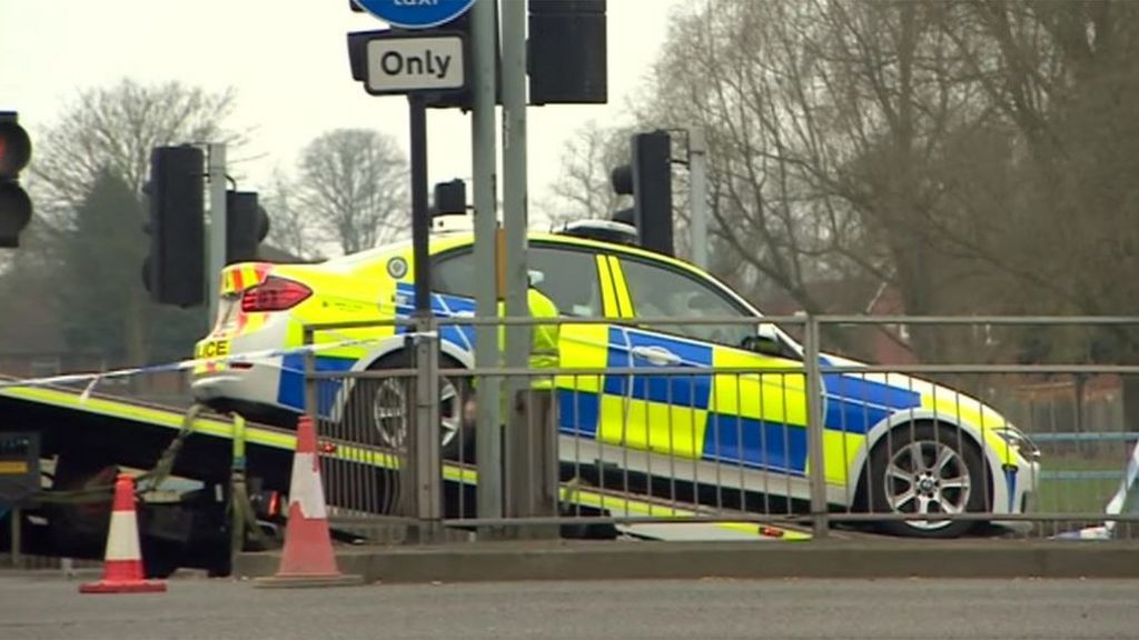 Man killed by car being chased by police in Birmingham