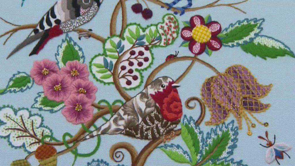 Top tips on embroidery from the royal stitcher