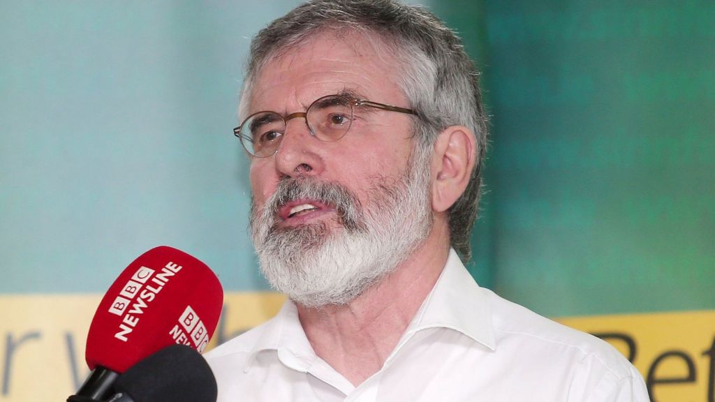 RHI scandal: Gerry Adams says Sinn Féin will act over fiasco - BBC News