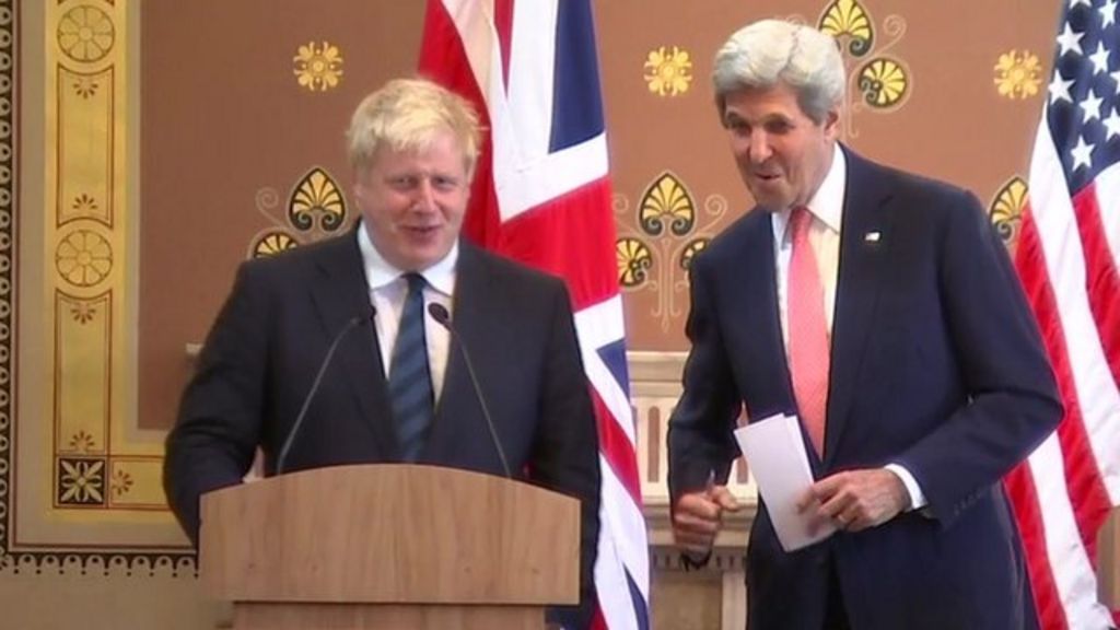 'It's called diplomacy Boris'