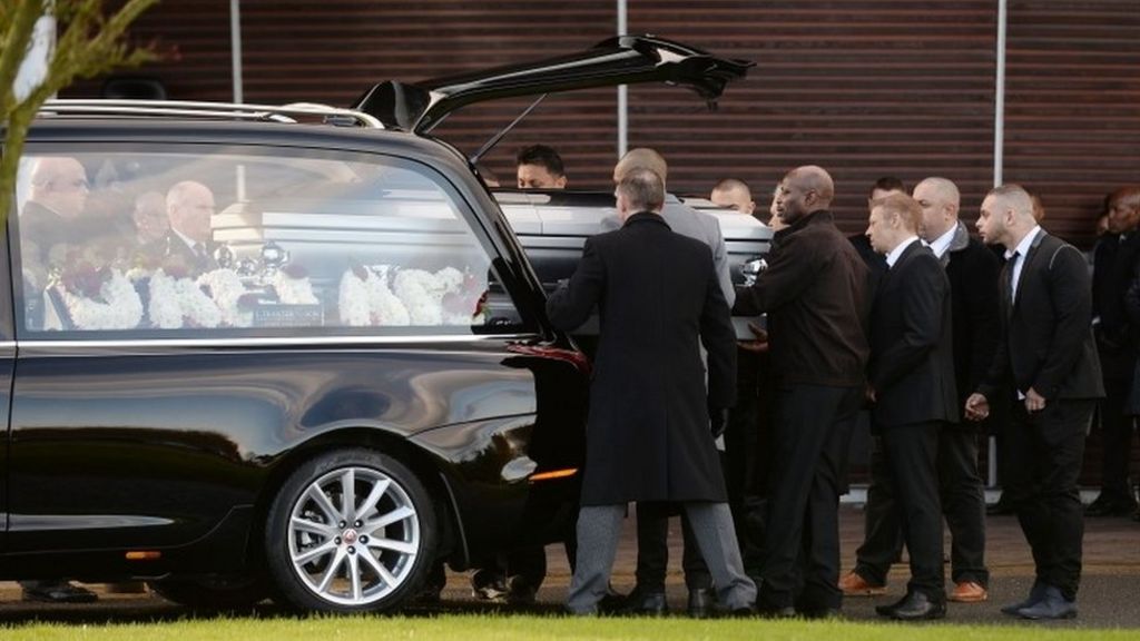 Dalian Atkinson: Funeral for ex footballer is held in Telford