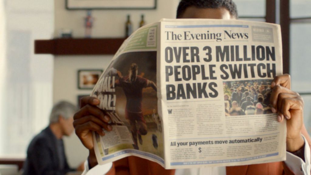 New adverts to encourage bank switching