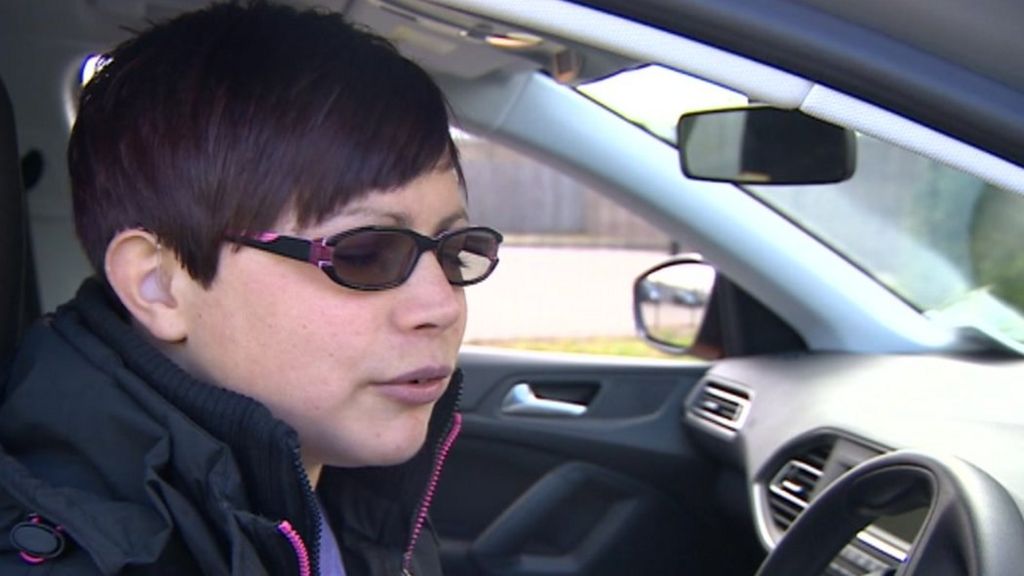 VIDEO: Blind drivers take to the track