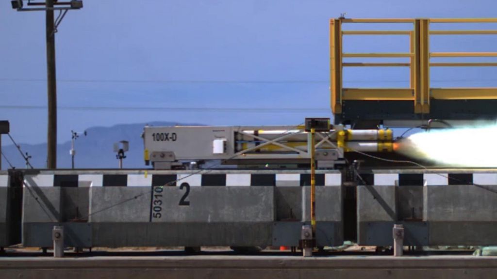 VIDEO: US Air Force breaks maglev speed record