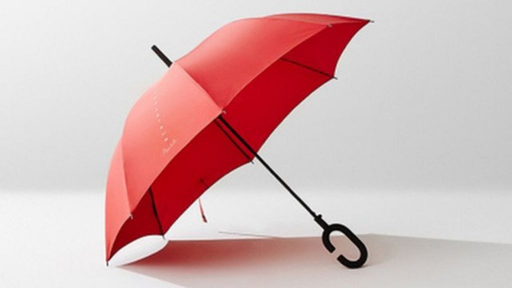 VIDEO: The umbrella that allows you to text