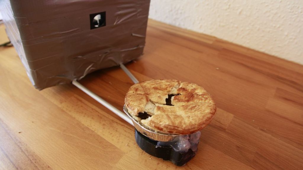 'Space pie' survives trip to final frontier and lands in North Yorkshire village