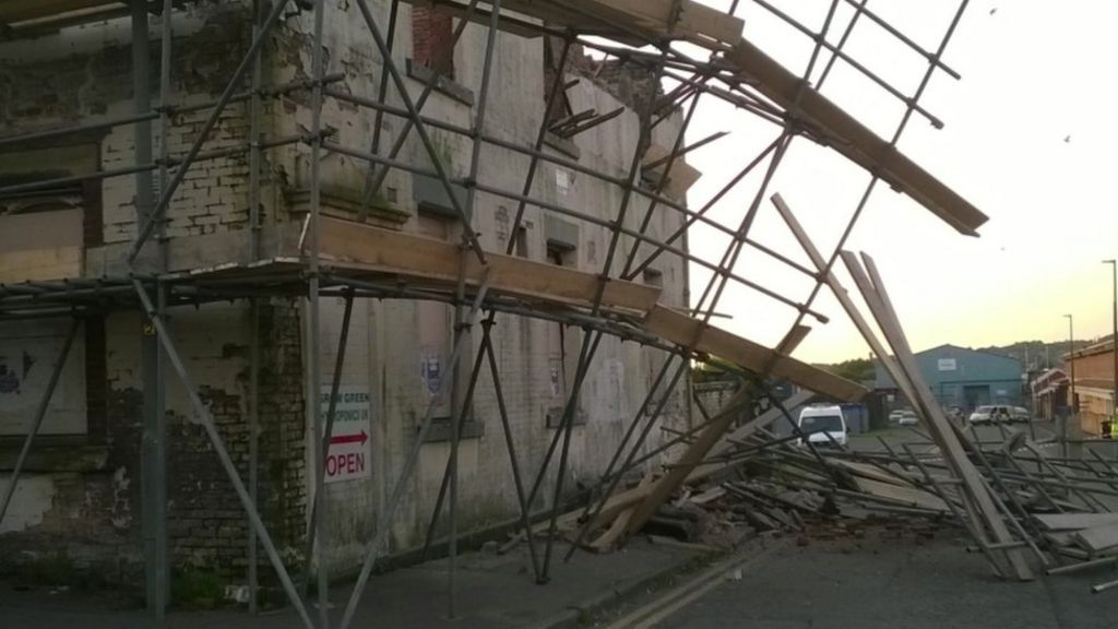 Six teenagers rescued from Blackburn derelict building collapse