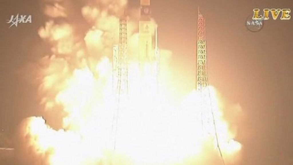 Japan ISS Kounotori: Spacecraft launched to try to clear space junk