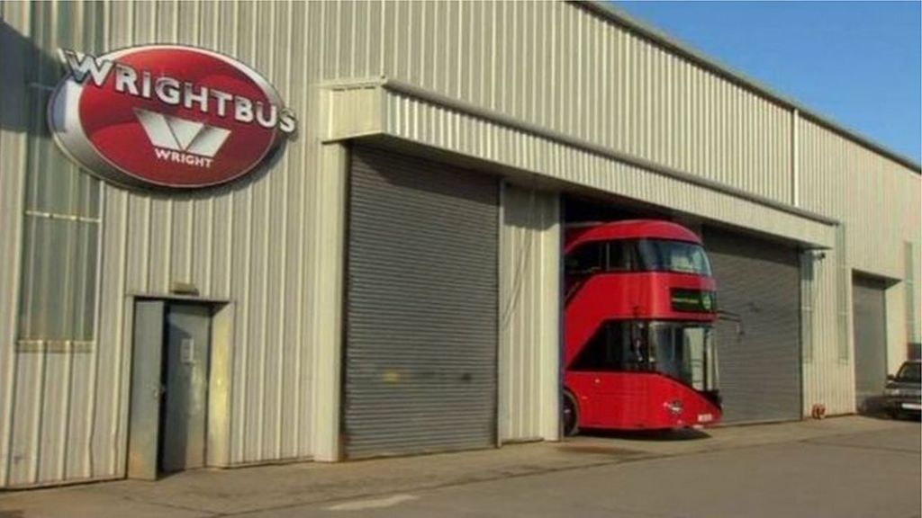Wrightbus: Recruitment freeze at County Antrim company