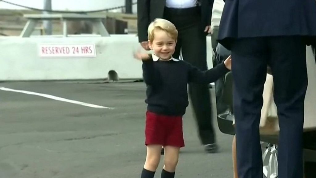 A big wave from Prince George as royal Canada trip ends