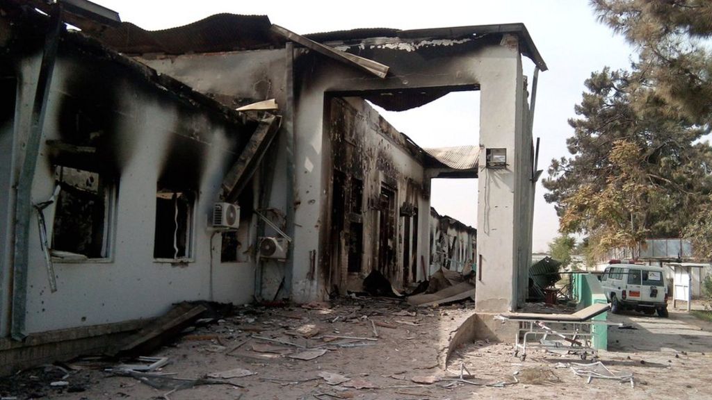 Afghan hospital hit 'during IT outage'