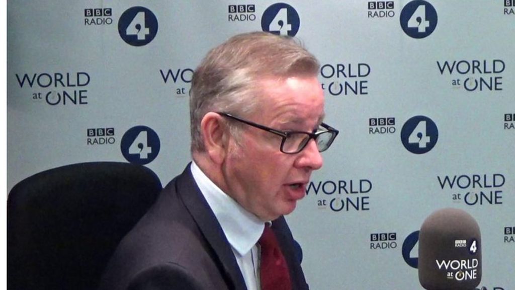 Gove: I am not guilty of treachery