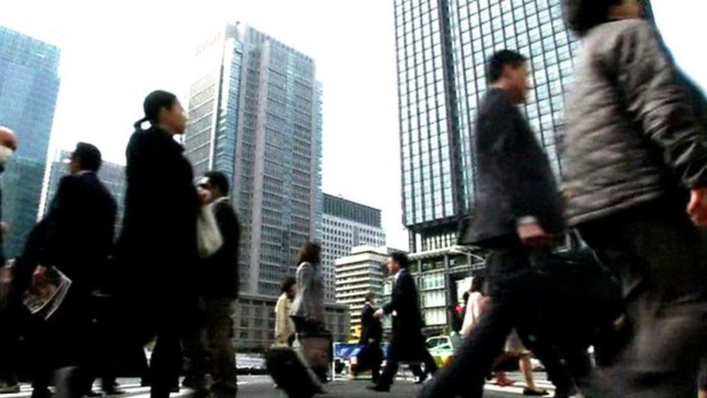 Why are Japanese workers being forced to go home early?