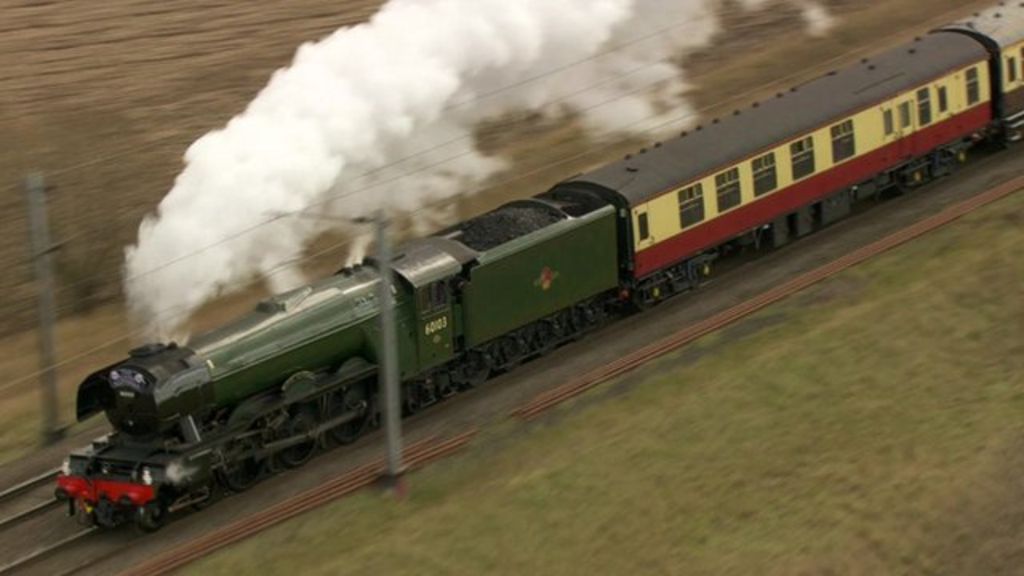 Flying Scotsman Returns To The Tracks After £4m Restoration - BBC News