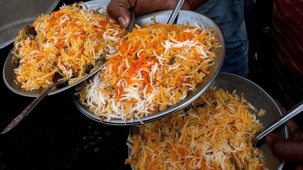 Biryani beef ban Indian police check Mewat rice dishes BBC News