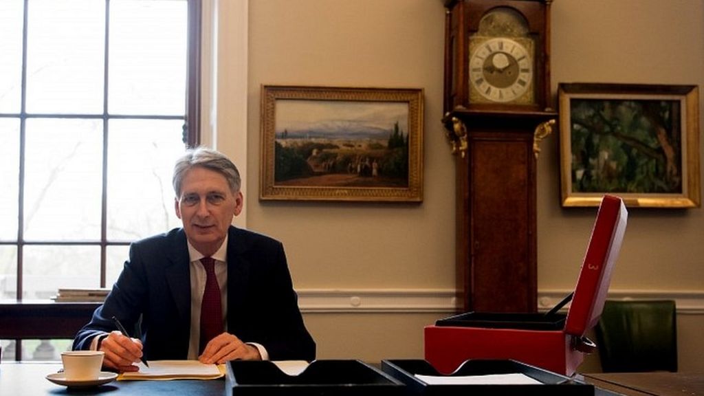 Budget 2017: Hammond's 'upbeat' message over Brexit future