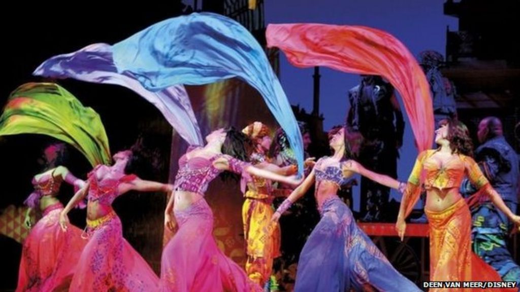 Aladdin's magic carpet lands in London