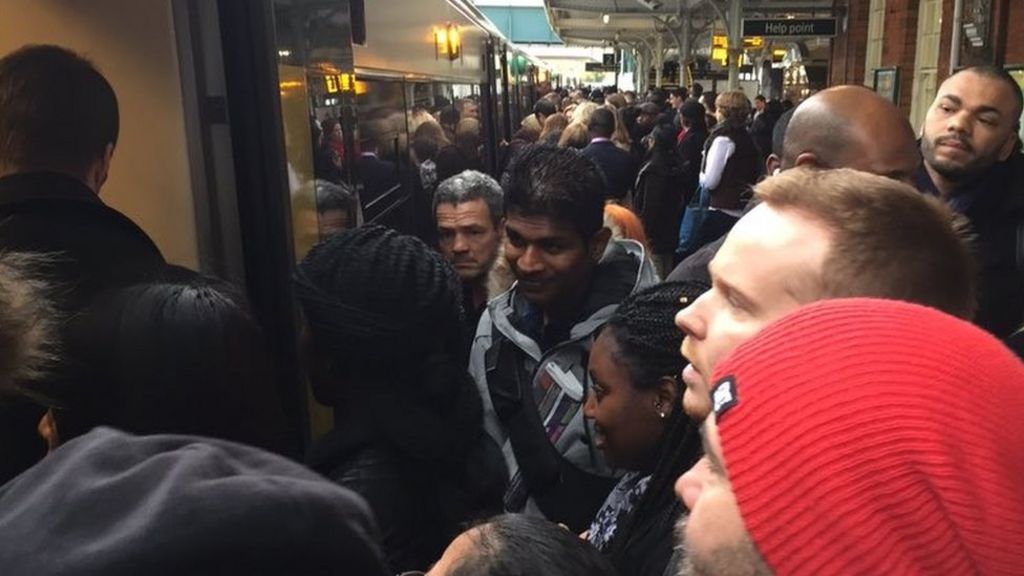 Leaves on line cause London rail delays