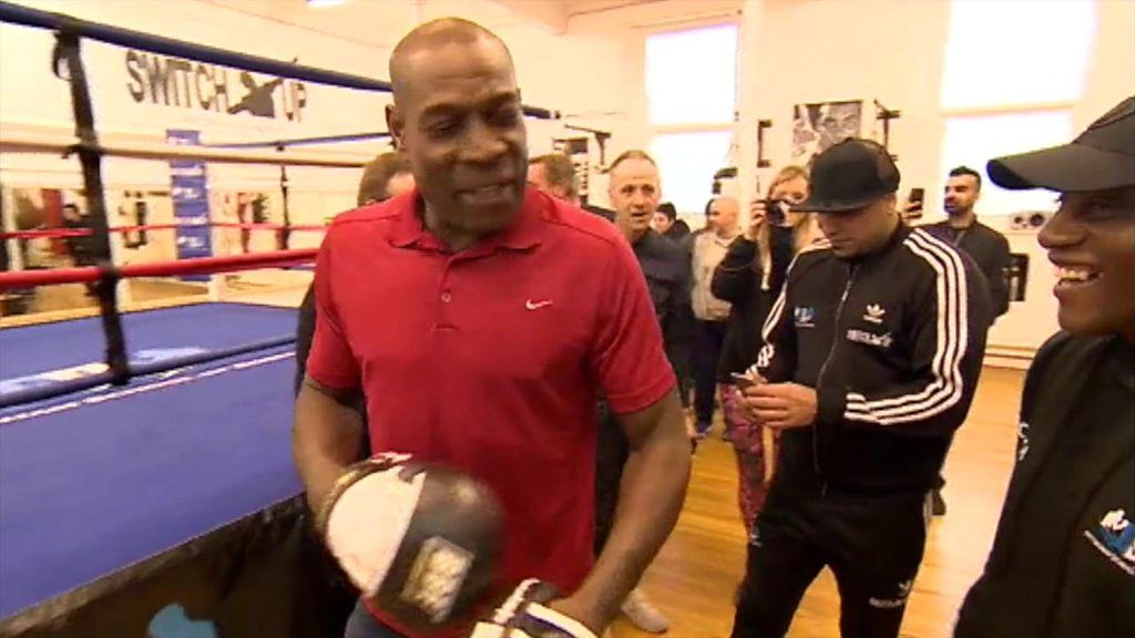Bruno boosts boxing school's home bid
