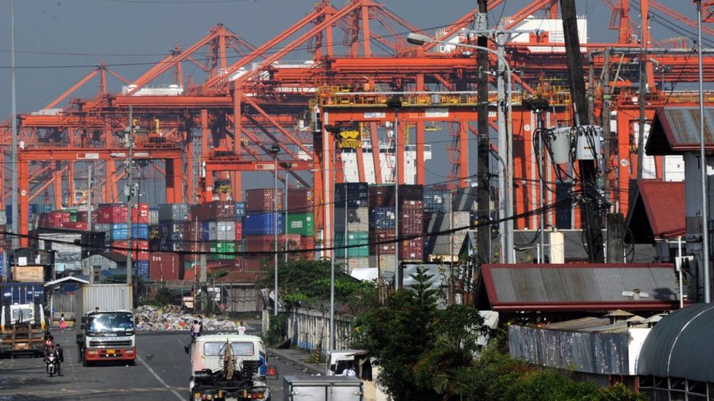 Philippine Economy Grows 6 Year On Year Bbc News