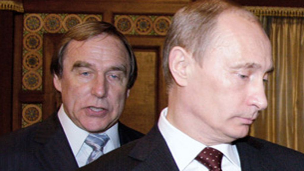 Putin friend in 'money laundering ring'