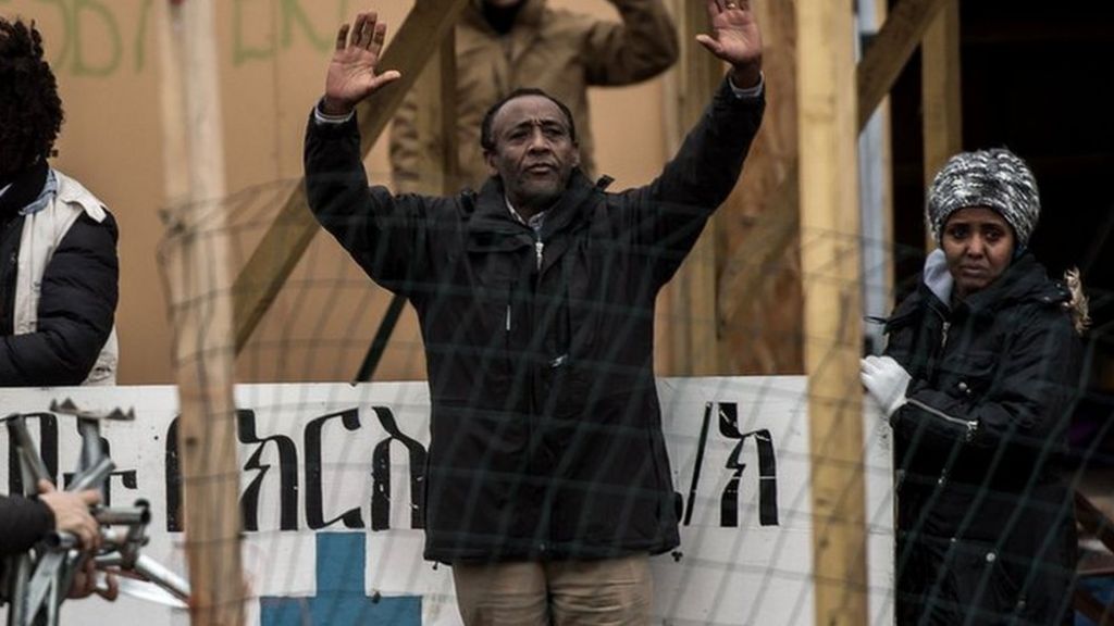 Calais camp mosque and church razed